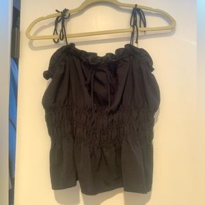 Black topshop cami